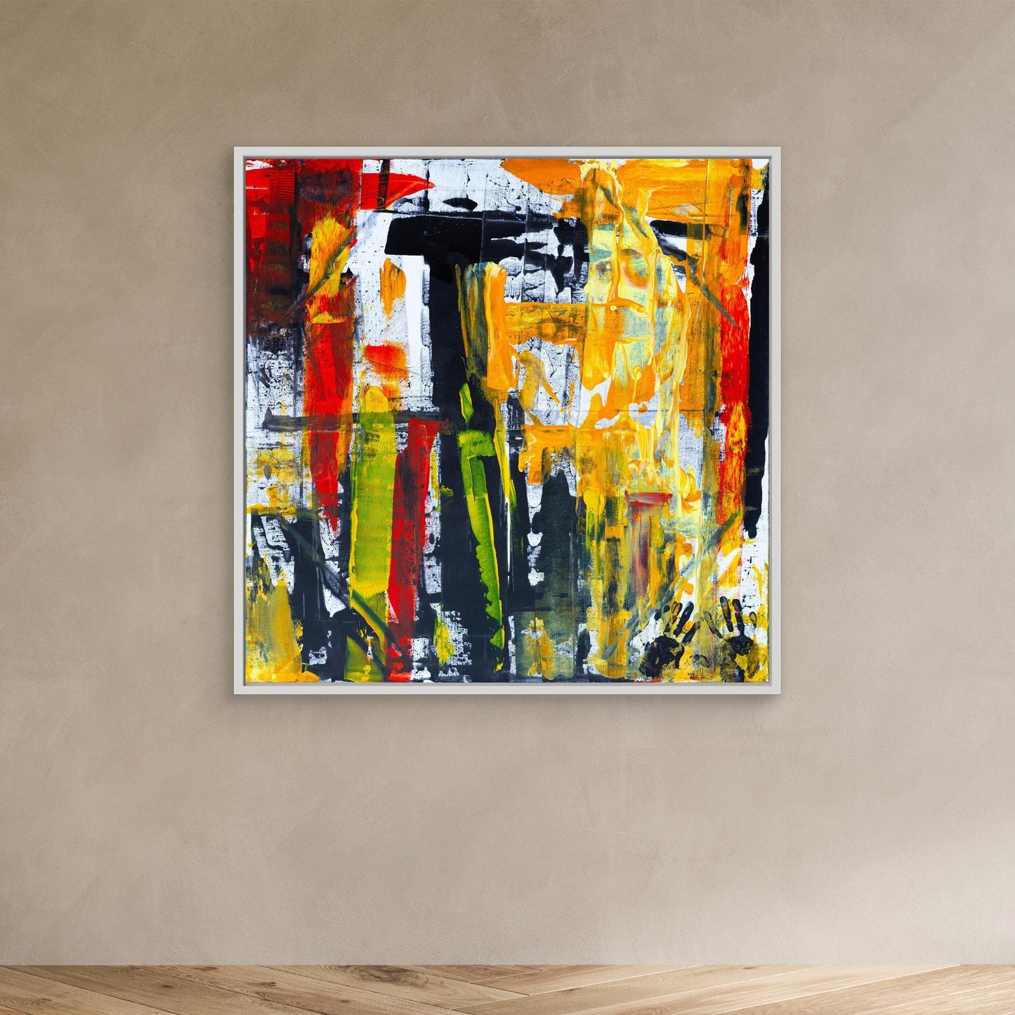 Urban Jungle – Earth-Toned Abstract