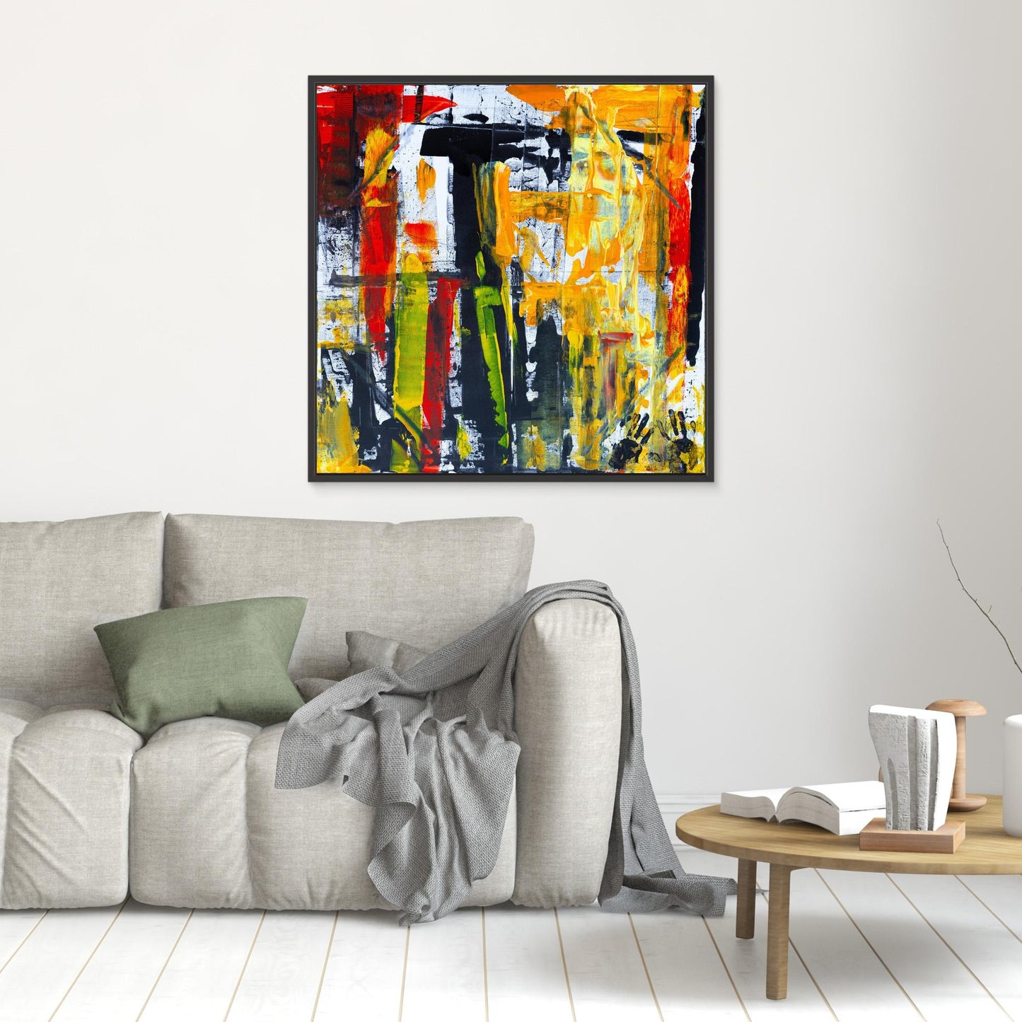 Urban Jungle – Earth-Toned Abstract