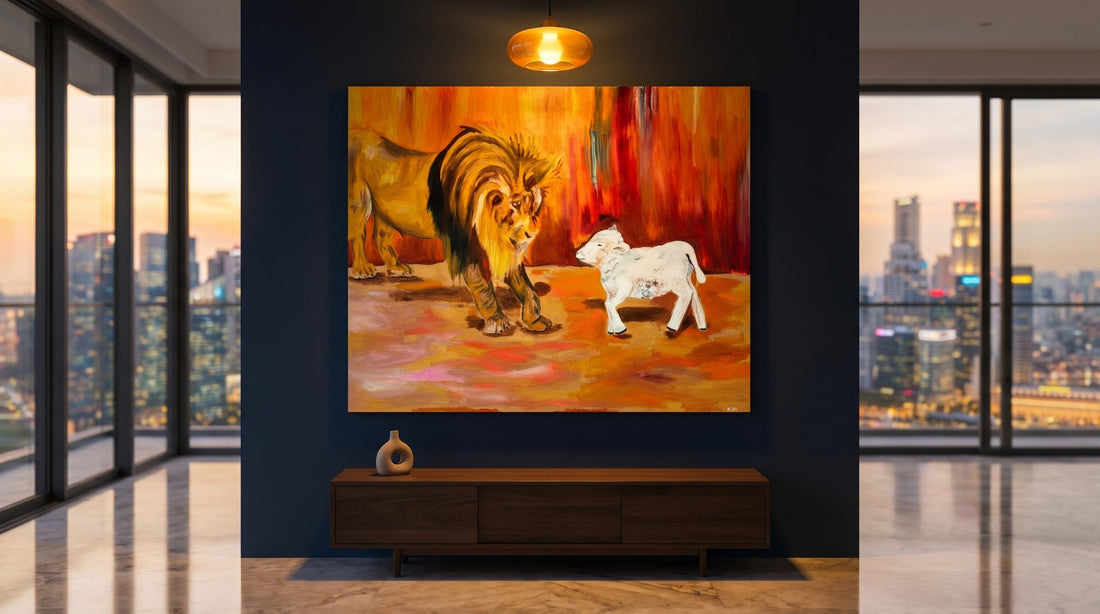The Lion of Judah Painting: What Revelation 5 Actually Says