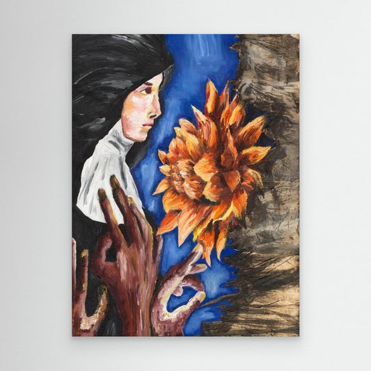 Beyond What Is Seen - Canvas Print by Art By Kudzi