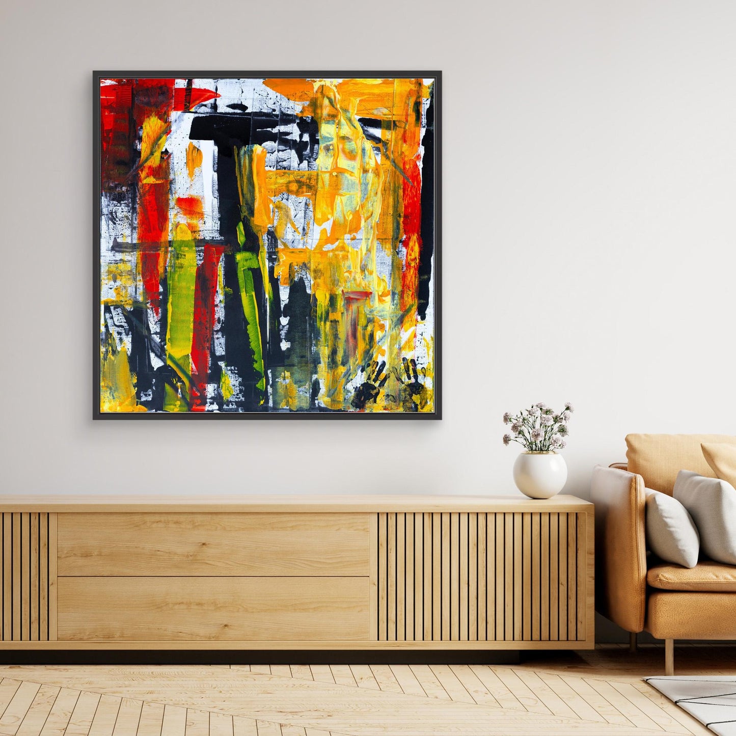 Urban Jungle – Earth-Toned Abstract