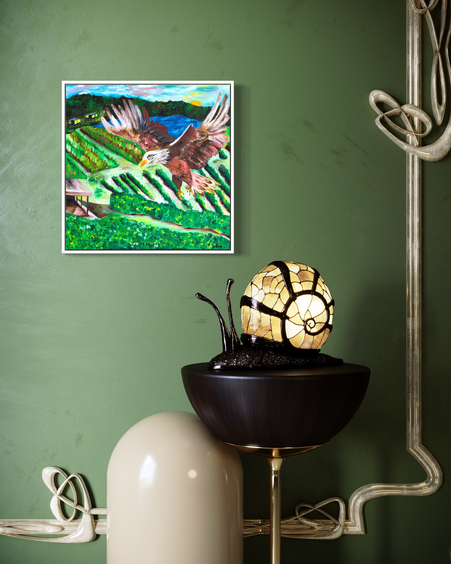 Rise above it all and you will take territory