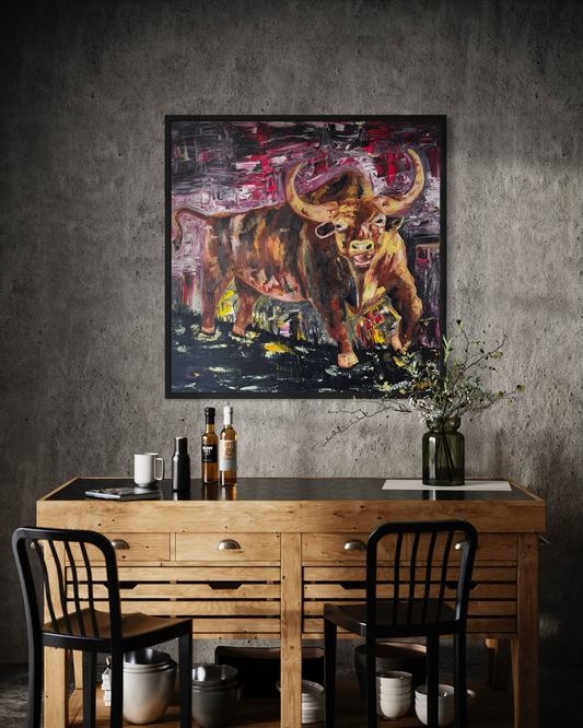 Force Unbound - Original Artwork - Additional View - Art By Kudzi