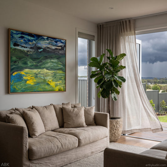 Abundant Rain Is Coming - Additional View - Art By Kudzi