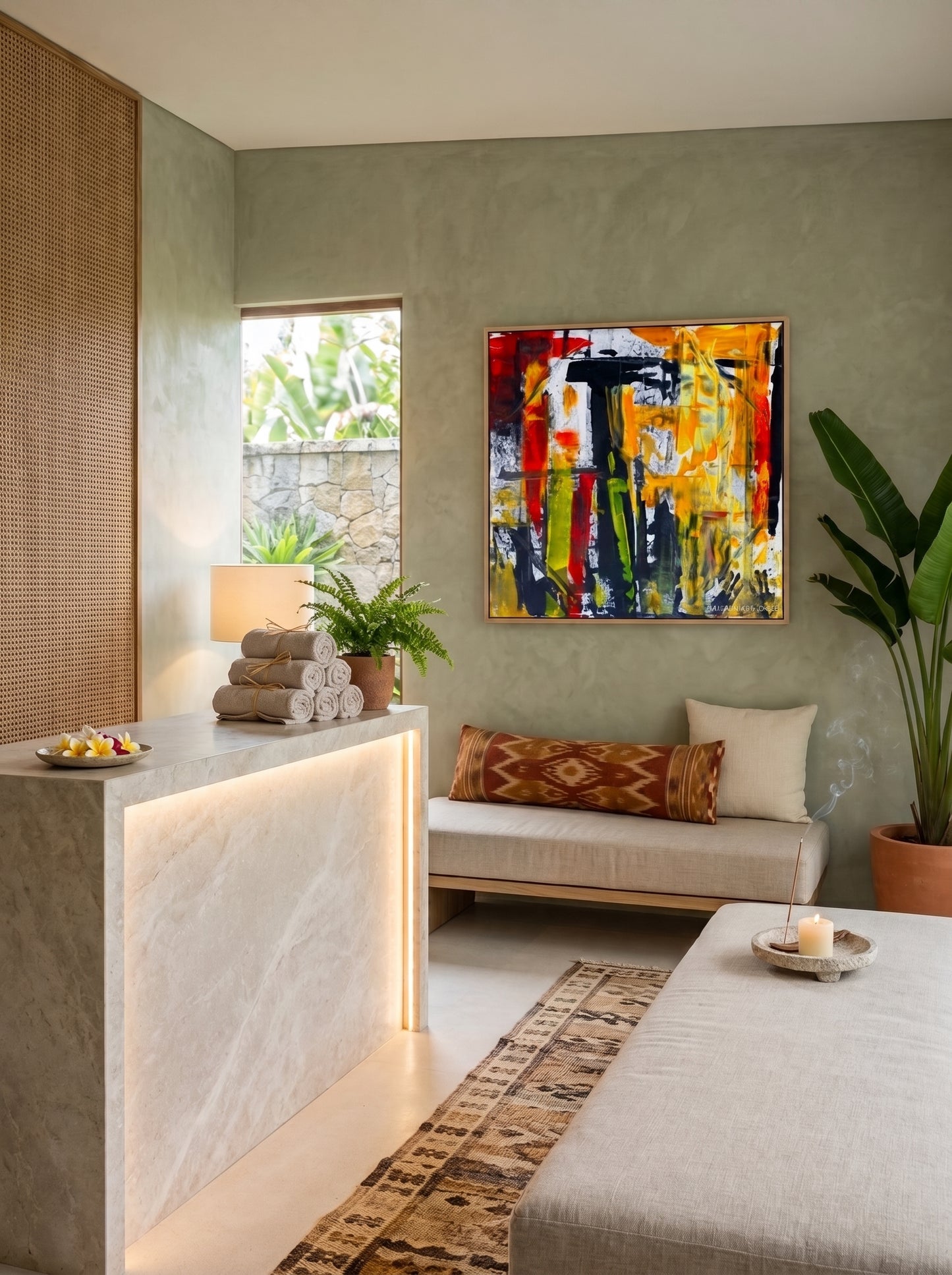 Urban Jungle – Earth-Toned Abstract