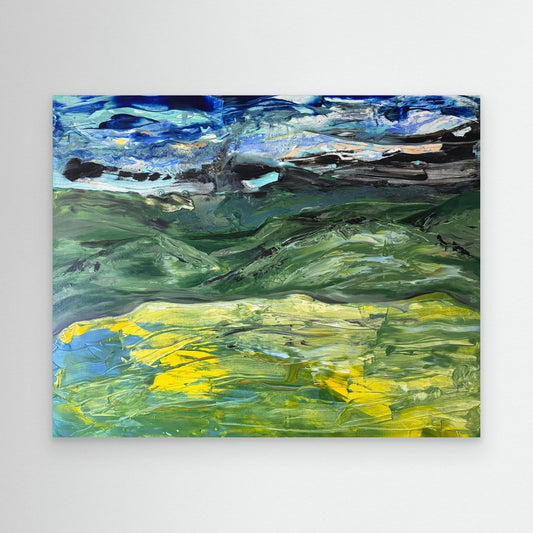 Abundant Rain Is Coming - Canvas Print by Art By Kudzi