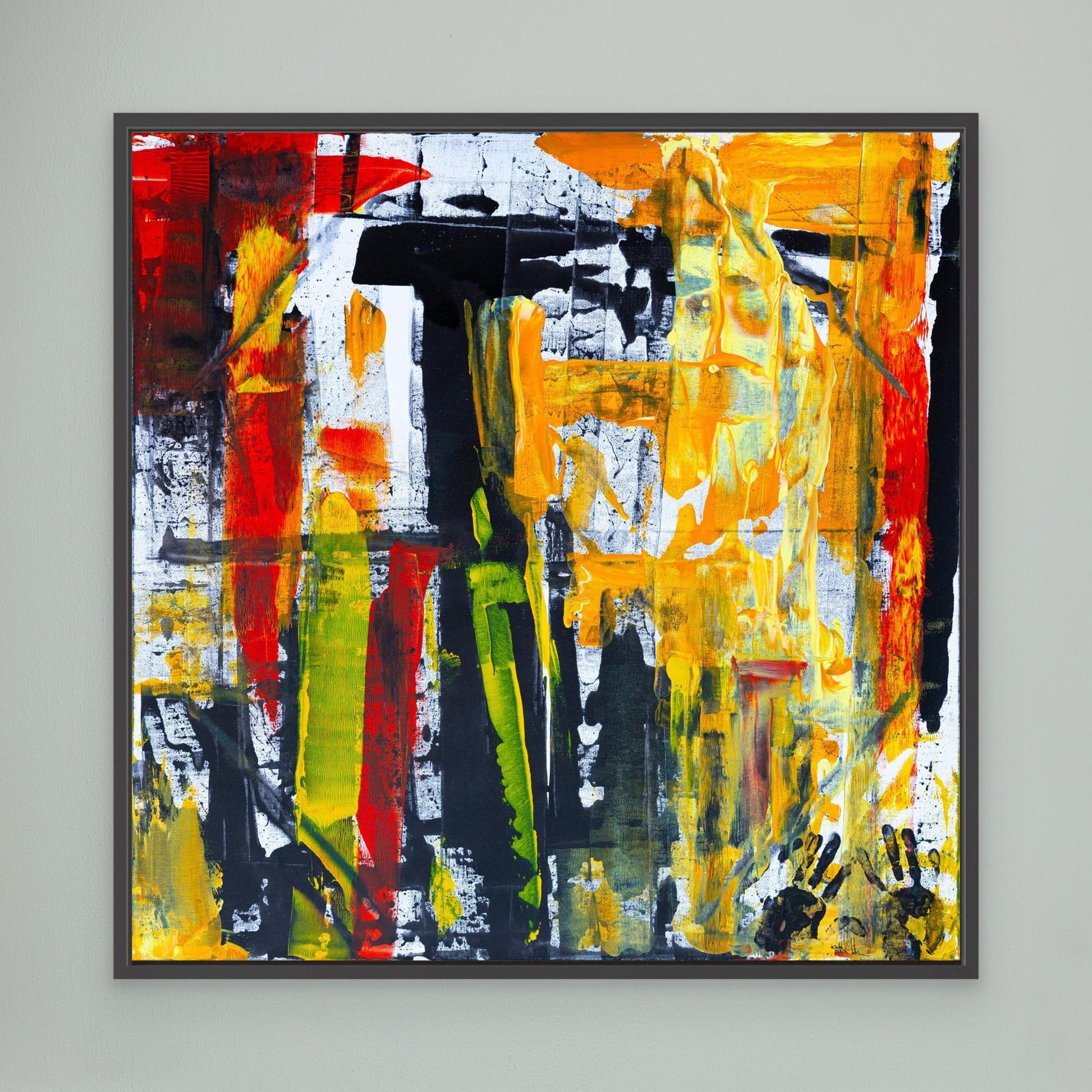 Urban Jungle – Earth-Toned Abstract